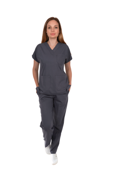 V Yaka Likralı Füme Takım