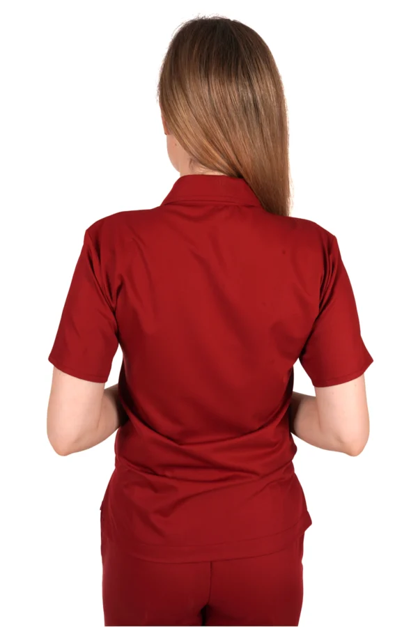 Polo Yaka Bordo Takım - Görsel 4