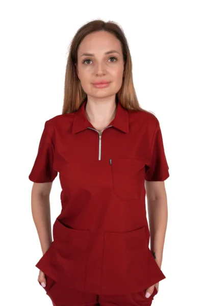 Polo Yaka Bordo Takım