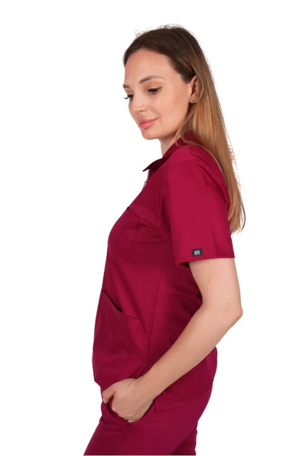 Polo Yaka Fuşya Takım - Görsel 3