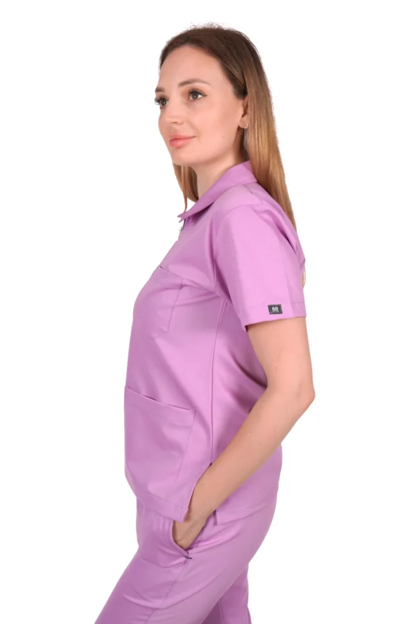 Polo Yaka Lila Takım - Görsel 4