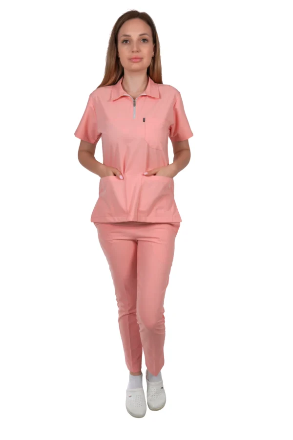 Polo Yaka Pembe Takım - Görsel 2