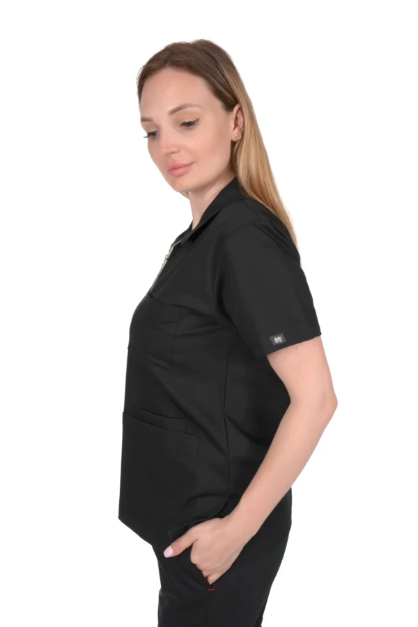 Polo Yaka Siyah Takım - Görsel 4