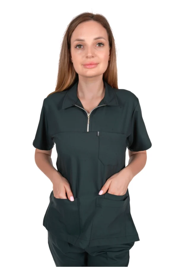 Polo Yaka Zümrüt Takım